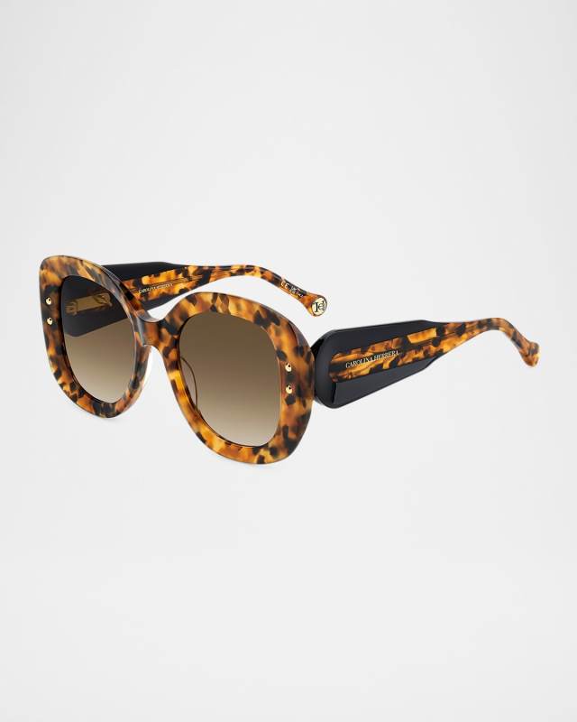Rectangle Acetate Sunglasses